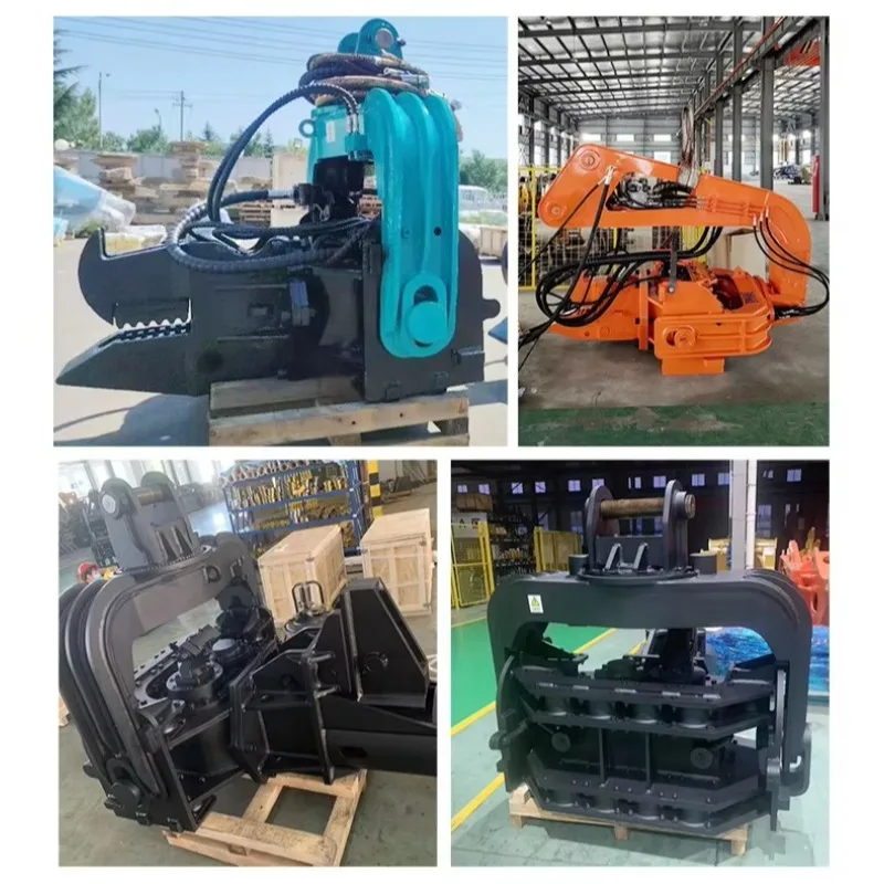 Hydraulic Vibratory Excavator Sheet Pile Driver Vibro Hammer For 20 Ton Excavator Hydraulic Vibratory Hammer Driver