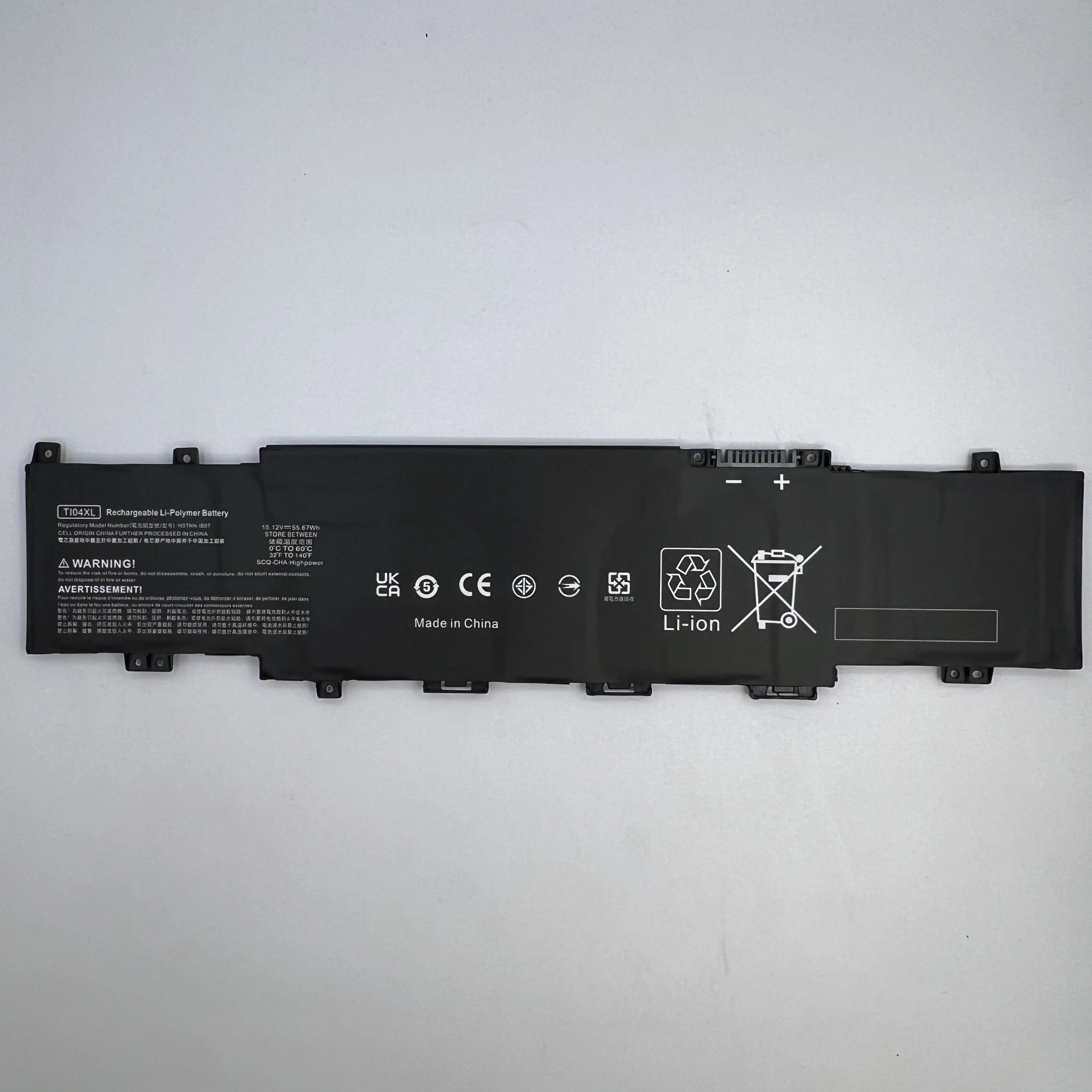 Batterie d'ordinateur portable TI04XL 15.12V 55.67Wh pour M24420-1D1 M24563-005 HSTNN-IB9T HP
