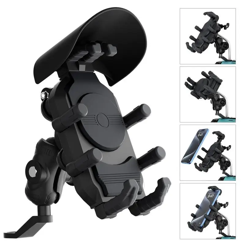 

Cycling Phone Holder Handlebar Mobile Phone Bracket Rainproof Outdoor Bicycle Phone Clip Handlebar Navigation Bracket For Bikes