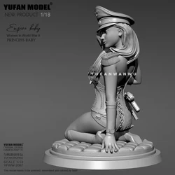 1/18 YUFAN MODEL Resin model kits figure DIY toy self-assembled YFWW-2087