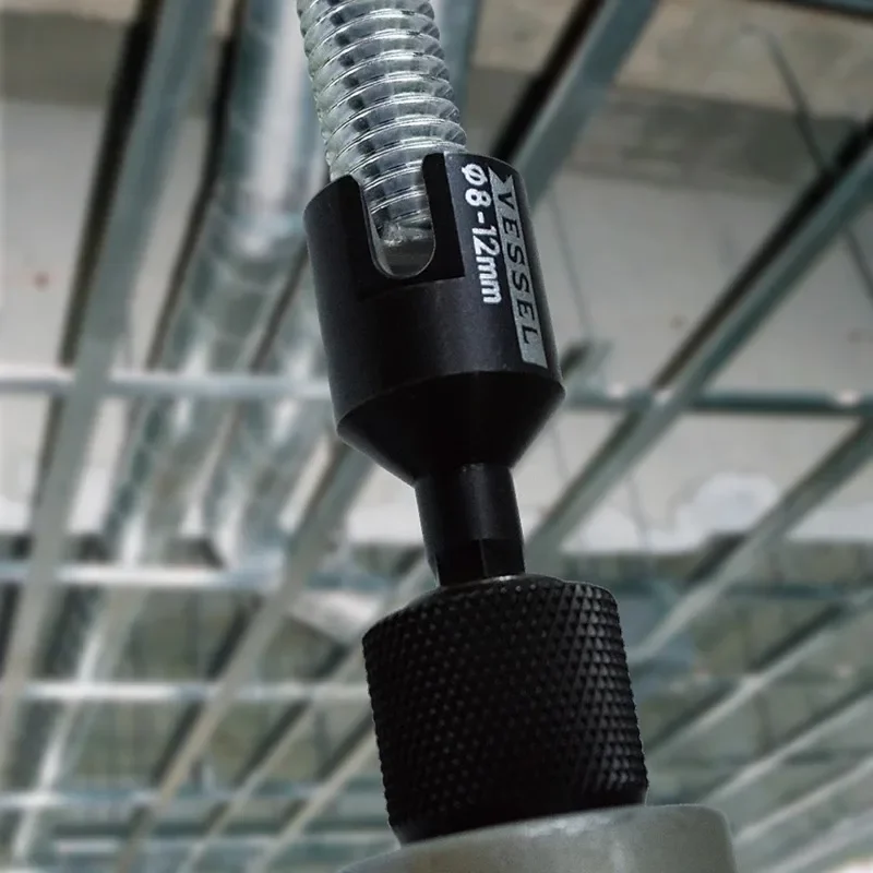 VESSEL A20ZB55 Full-Thread Deburring Drill Bit - Suitable for (Iron) M8/3/8"/M10/M12, JIS Compatible with Impact Wrenches