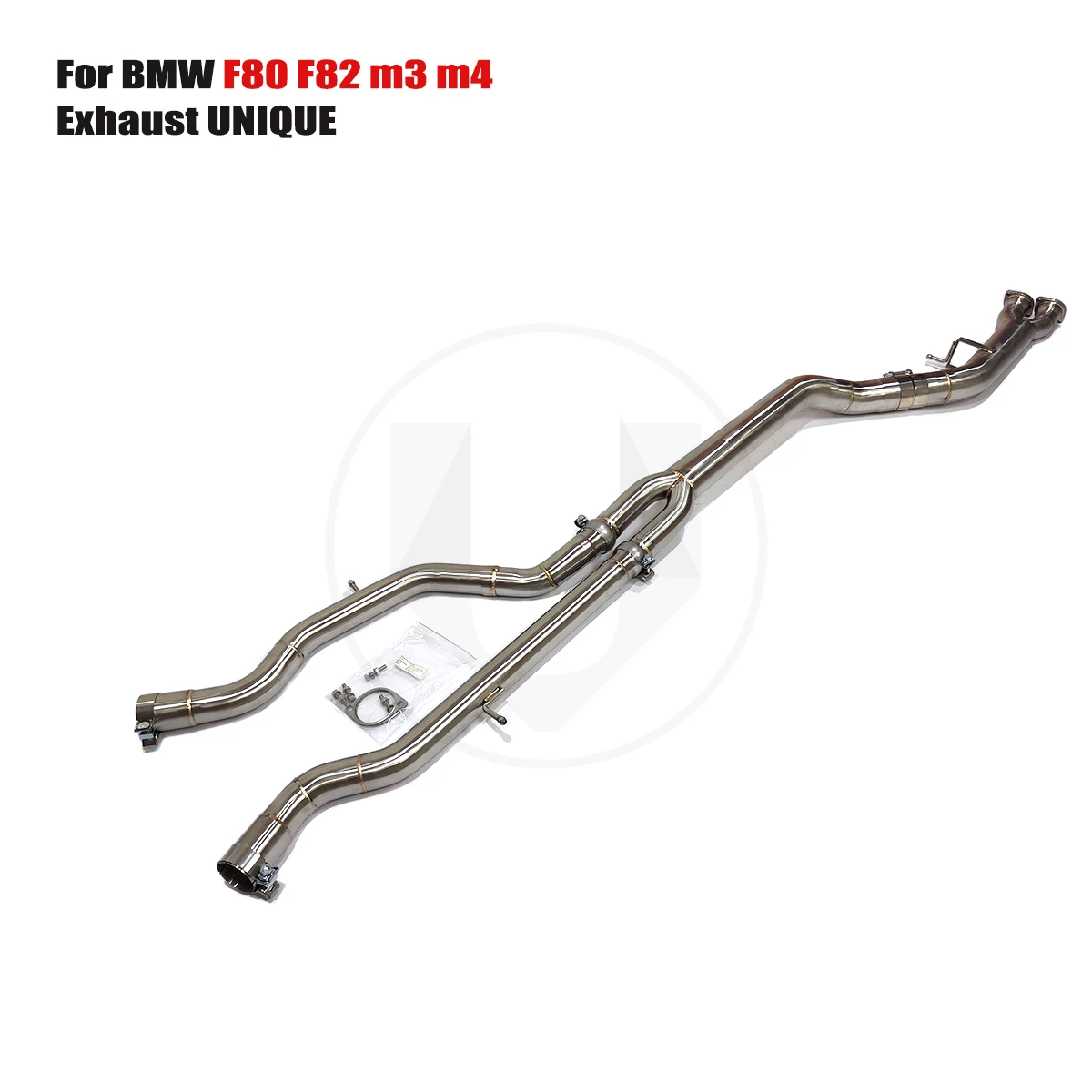 

UNIQUE suitable for 2014-2020 Bmw F80 F82 m3 m4 3.0T Stainless Steel 89mm Single Tube Exhaust Midpipe