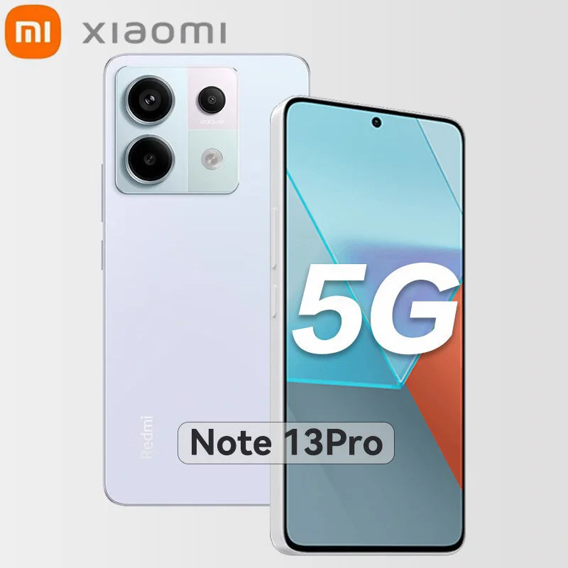 

Смартфон Xiaomi Redmi Note 13 Pro 5G с 4-нм процессором, 120-герцевым адаптивным экраном, 200-мегапиксельной AI-камерой и быстрой зарядкой 67 Вт, глобальная версия