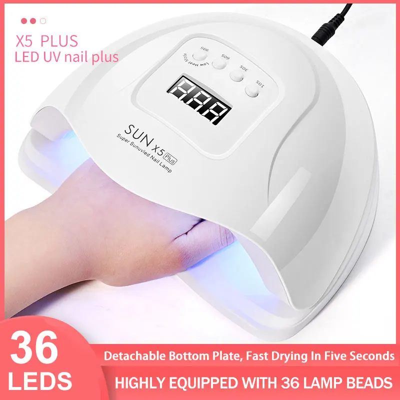 UV LED Nail Lamp 380W Nail Curing Lamps For Home Salon Powerful Nail Drying Lamps For All Gel Polish Professional Nail Equipment
