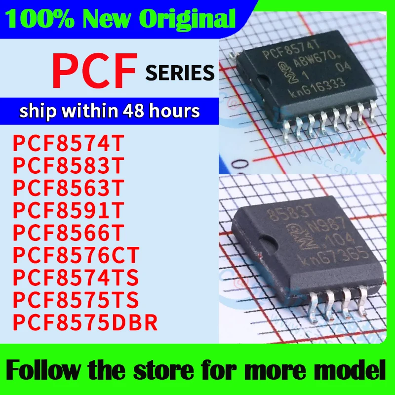 PCF8574T PCF8583T PCF8563T PCF8591T PCF8566T PCF8576CT PCF8574TS PCF8575TS PCF8575DBR  High quality New