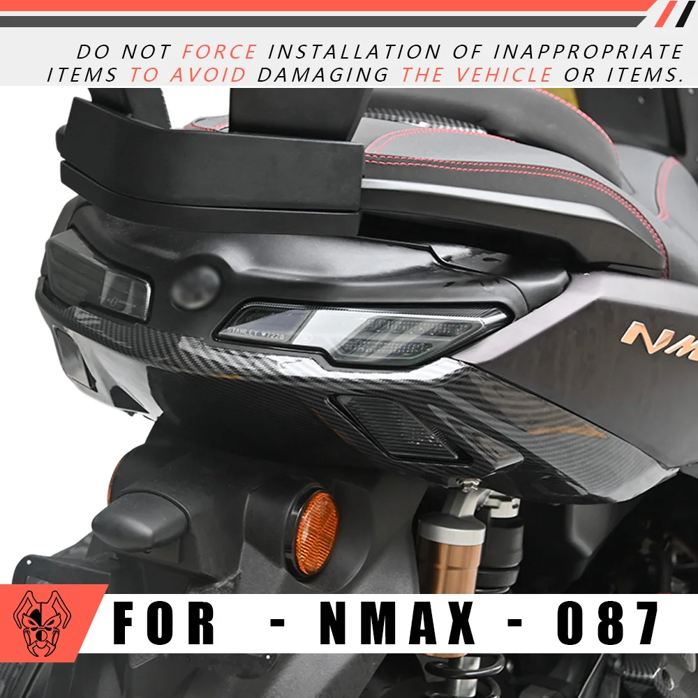 

MTKRACING For YAMAHA NMAX 2025 Motorcycle Modification License Plate Holder Protective Shell Accessories