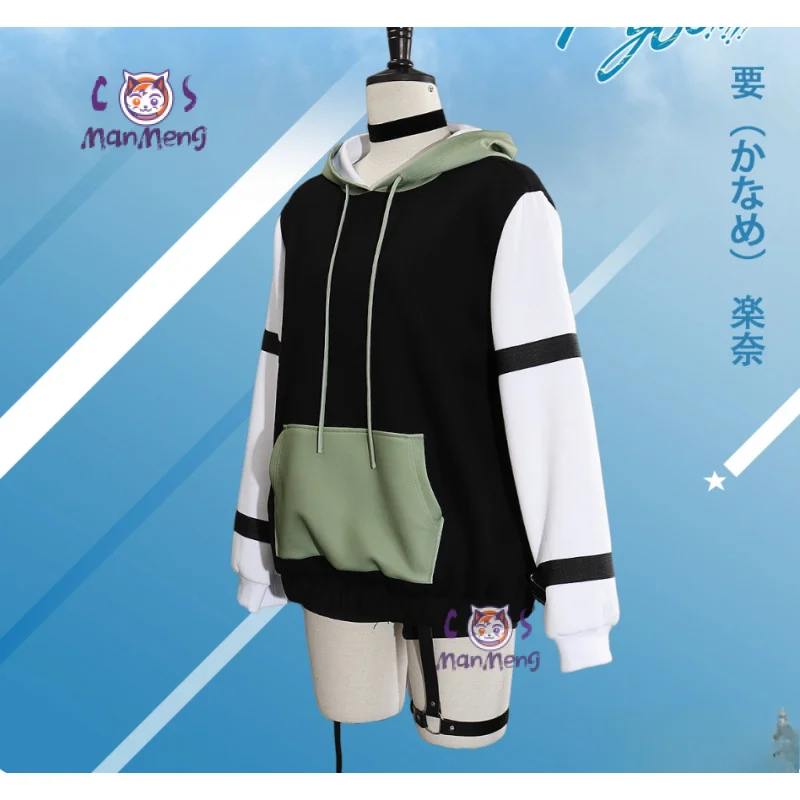 

Аниме BanG Dream! МиГО!!!!! Rカ Kaname Косплей Костюм Мужчины Женщины повседневные толстовки брюки носки комплект аксессуаров Хэллоуин униформа
