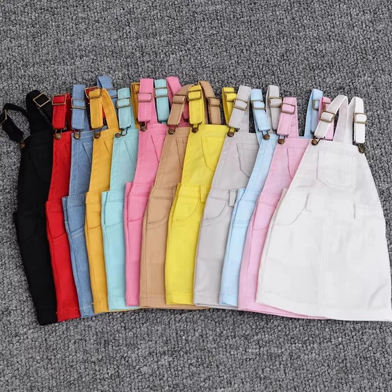 

【Only Clothes】1/3 1/4 1/6 Scale Strap Dress Mini Skirt for Big Dolls DIY