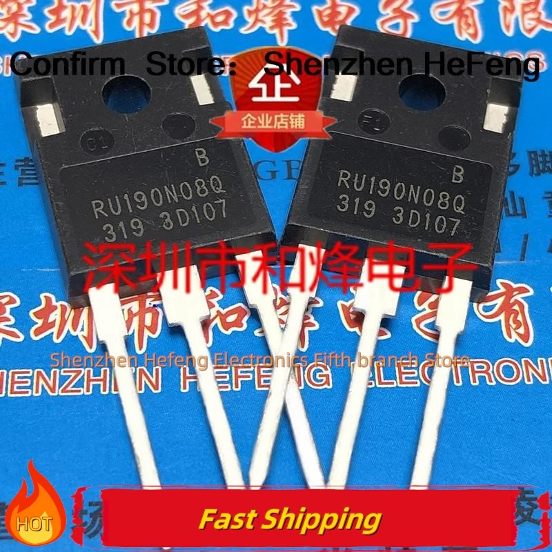 5PCS-10PCS RU190N08Q  TO-247 80V 190A    Original Best Quality 100% Test   Quality  Can Be Purchased