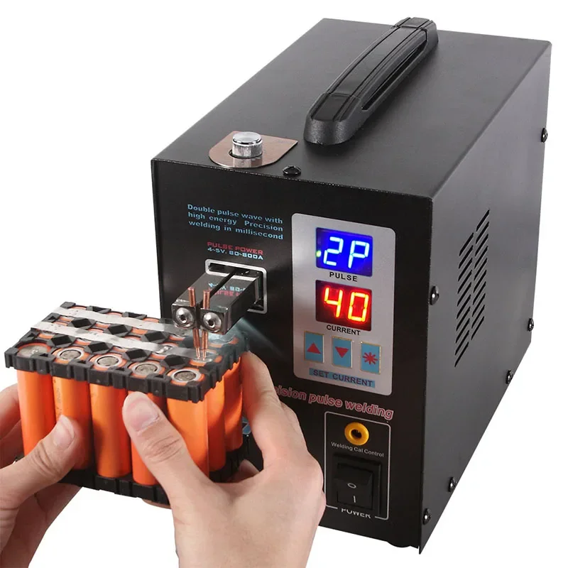 SUNKKO 737G Double Digital Double Pulse Small Battery Welding Machine English Panel Battery Spot Welder