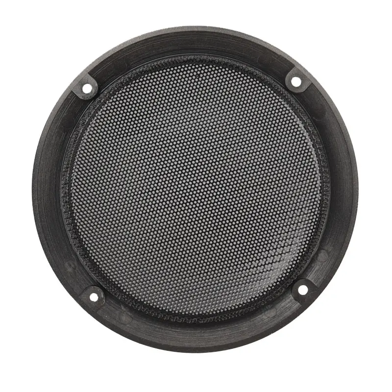 1PCS Golden Speaker Net Cover High-grade Car Home Mesh Enclosure Speakers Plastic Frame Metal Iron Wire Grilles 2 3 4 5 INCH