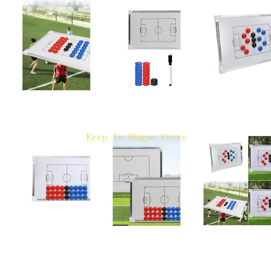 

U1JC Wall Mounted Football Strategy Board Aluminum for Coaches Training