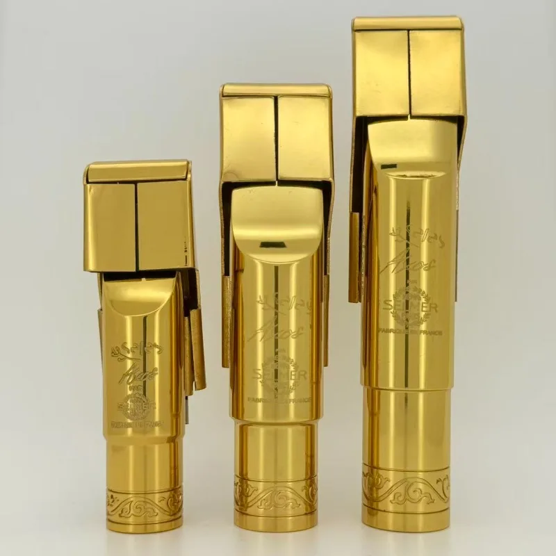 

Selmer Saxophone Mouthpiece - Available in Alto, Tenor, Soprano Models, Sizes 5, 6, 7, 8, Engraved Design for Excellent Sound!