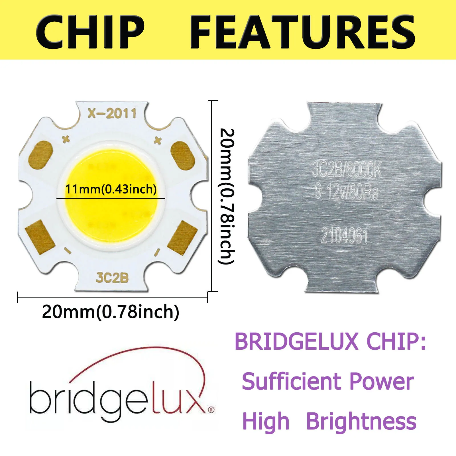 Led Bridgelux Chip Lamp Kraal + Led Driver Pakket 3W 5W 7W 10W 300mA Tricolor Licht bron Lamp Spotlight Plafond Lamp Diy