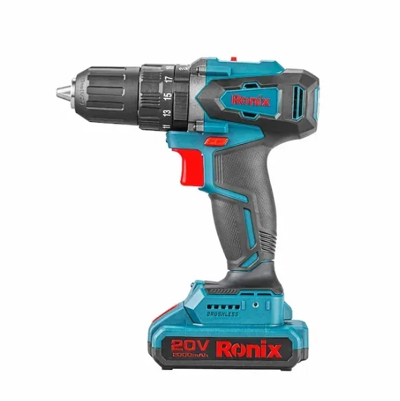 

High Performance Product Ronix Model 8900/8900k 20V Electric Power Tool Battery Cordless Impact Screwdrivier Drill Machine