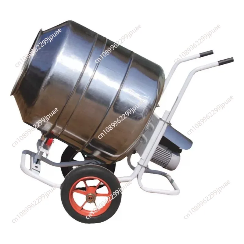 Drum 304 stainless steel barrel 4KW forward and reverse electric mixer
