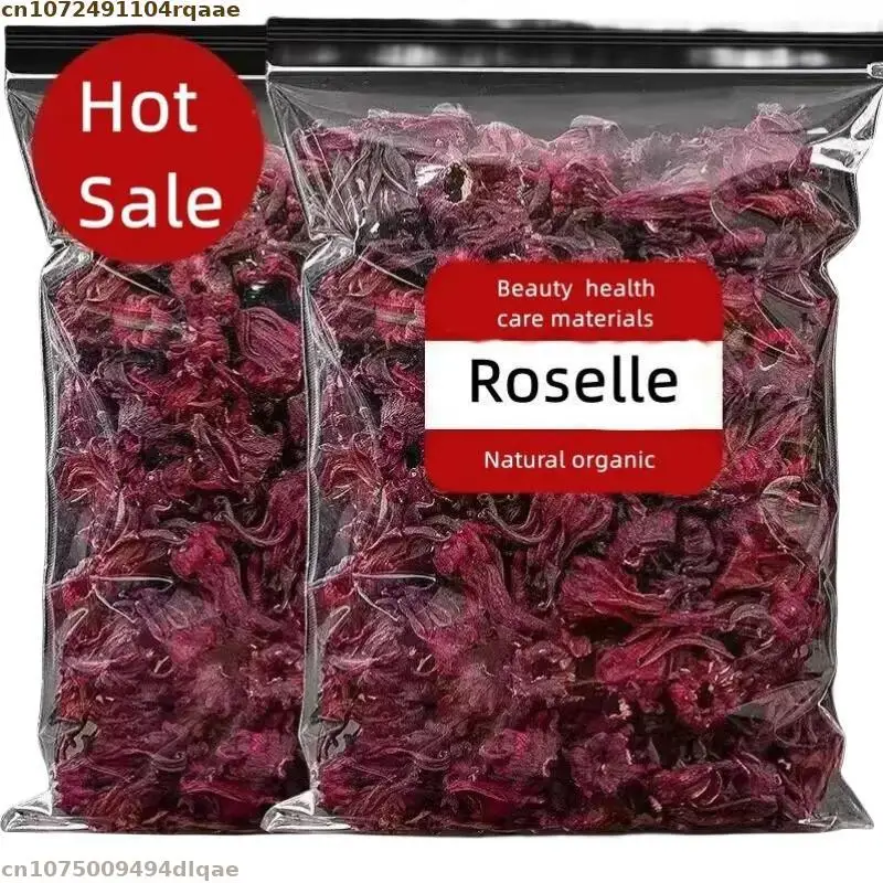 100% Natural Hibiscus Dried Flowers Top Roselle Buds For Aromatherapy Candle Resin Jewelry Soap Making Art Craft Accessories