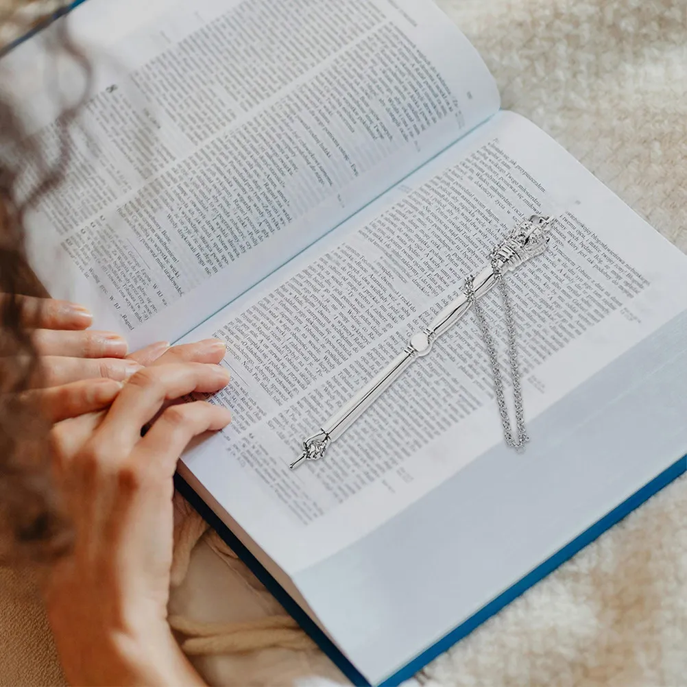 2Pcs Sturdy Metal Jewish Reading Pointer Tool Ideal for Bible Study Torah Scrolls Page Marking Portable Finger Pointer Mitzvah