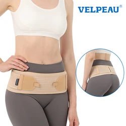 VELPEAU Sacroiliac Hip Belt for Lower Back Lumbar Sciatica and Pelvic Pain SI Joint Hip Support Belt Skin-Friendly and Non-Slip