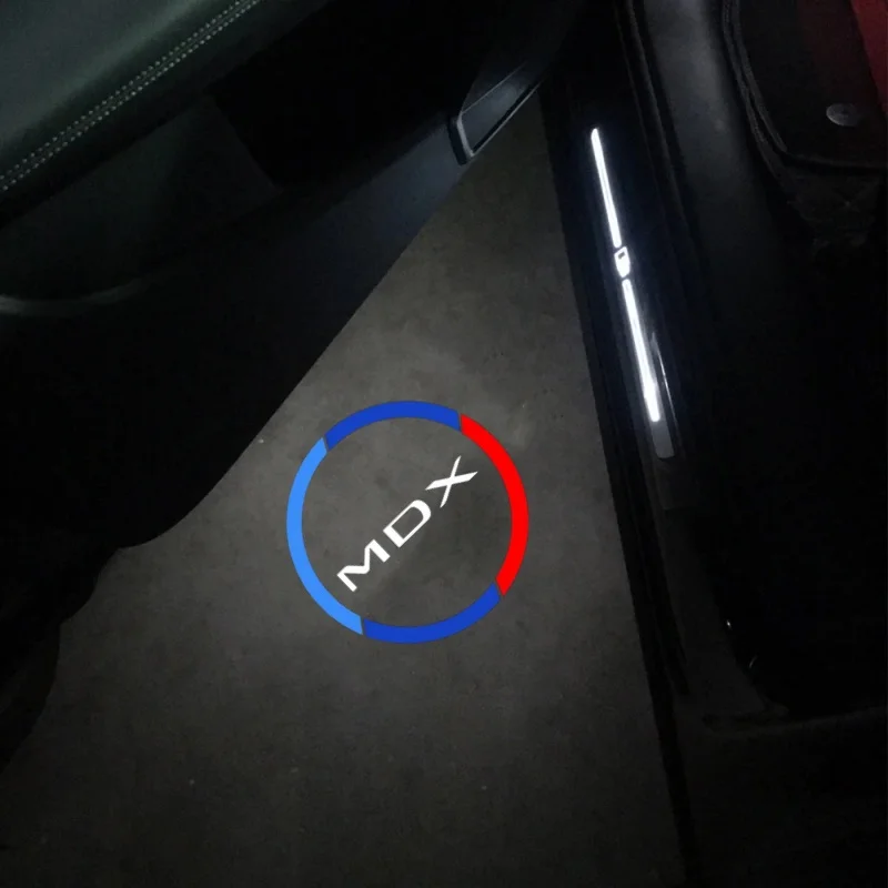 

Led Car Door Lamp Logo Laser Project Decor Light Emblem Courtesy Luces Flashlight for Acura MDX TLX TL RDX RLX ZDX TSX Car Goods