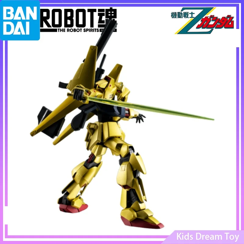 بانداي InStock الأصلي روبوت الأرواح جاندام أنيمي MSN-00100 HYAKU-SHIKI Ver.A.N.I.M.E ألعاب شخصيات الحركة نموذج قابل للجمع