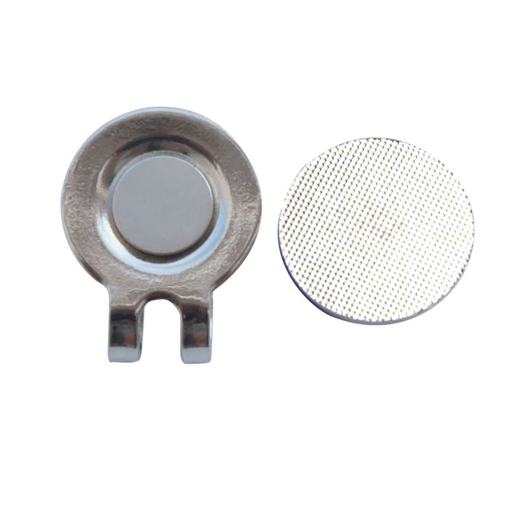 

2Pcs Rhinestone Cap Clip Ball Markers Magnetic Alloy Heart Diamond Pattern Golf Ball Marker Hat Clip for Outdoor Accessories