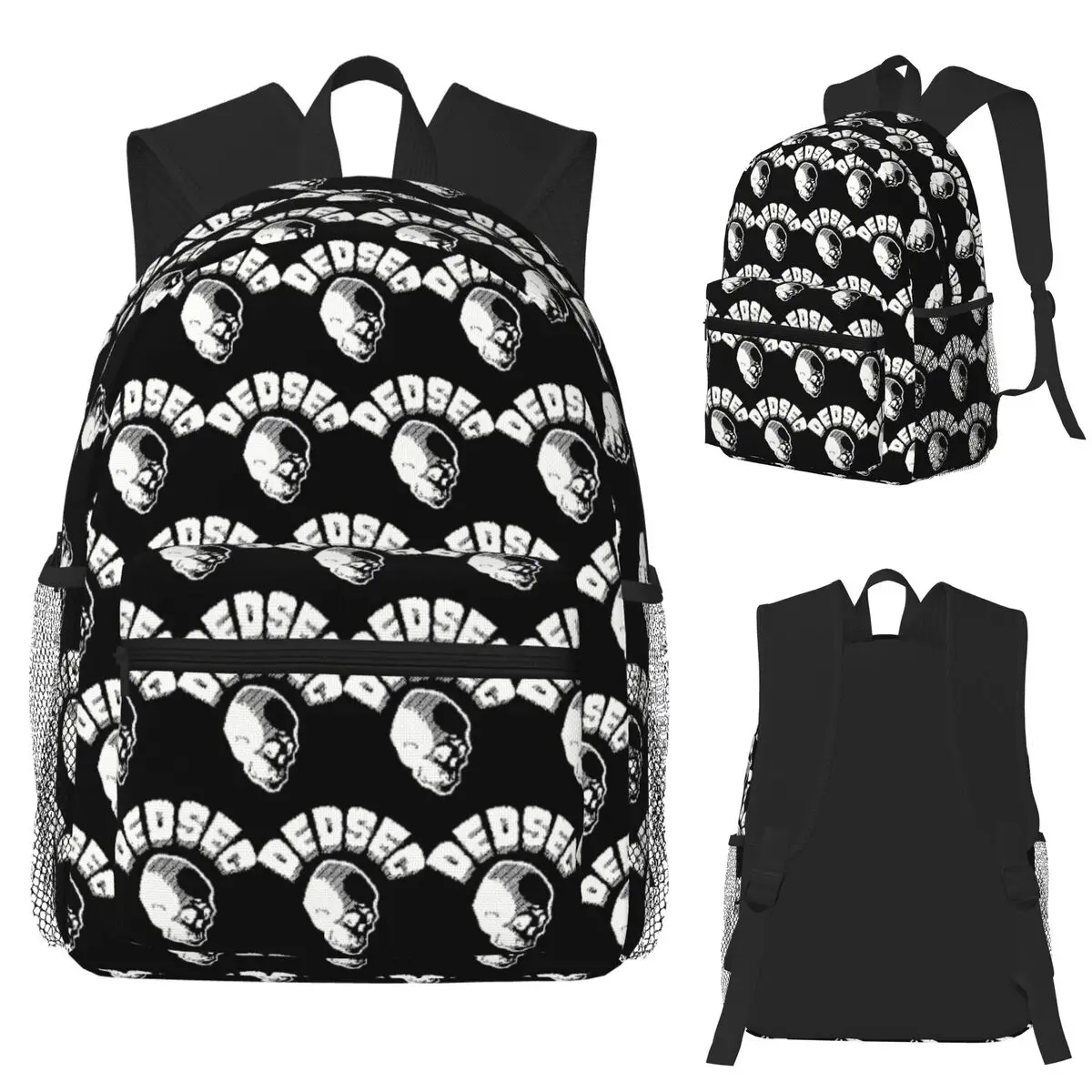 

Dedsec Student Backpack School Bag Hiking Travel Daypack for Men Women Fashion Bookbag Shoulder Bags