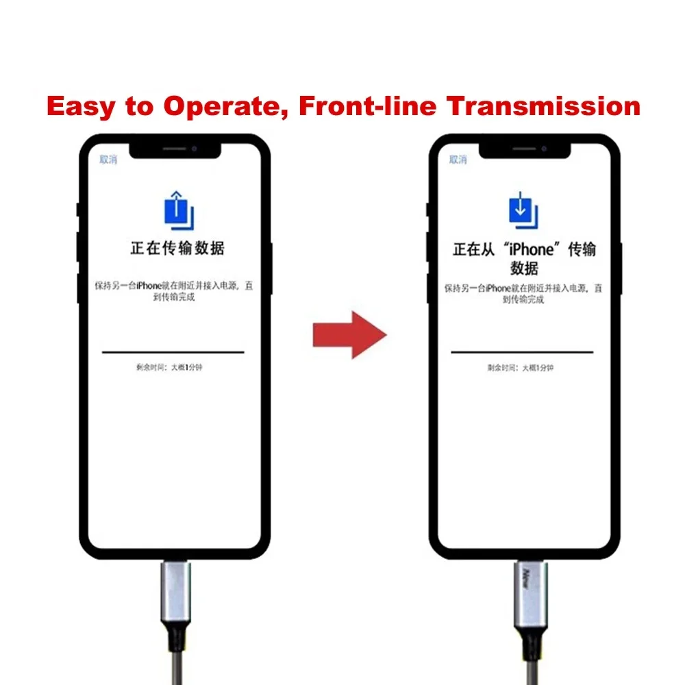 Câble de récupération de données OSS W237 pour données iPhone Ligne de transmission à grande vitesse Données de guidage pour IPSalle de bain NE À Micro iP À iP iP À TYPE-C