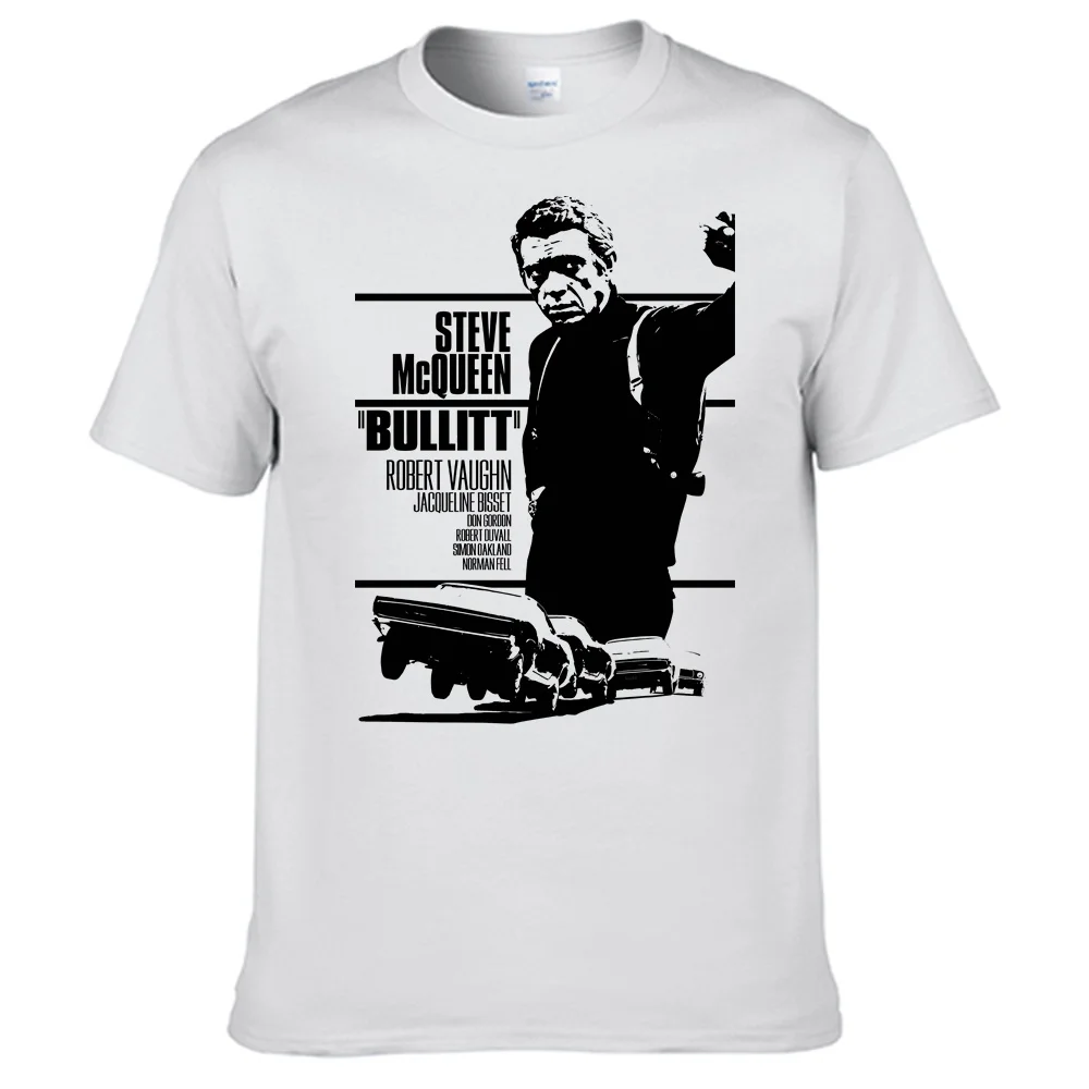 Steve Mcqueens T Shirt 100% Cotton Shirt Tops