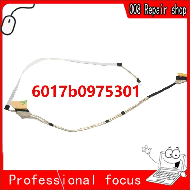 Laptop parts video screen flex cable for HP 14-dk 14s-dk 14s-df 14-dk0022 LCD LED display ribbon camera cable 6017b0975301