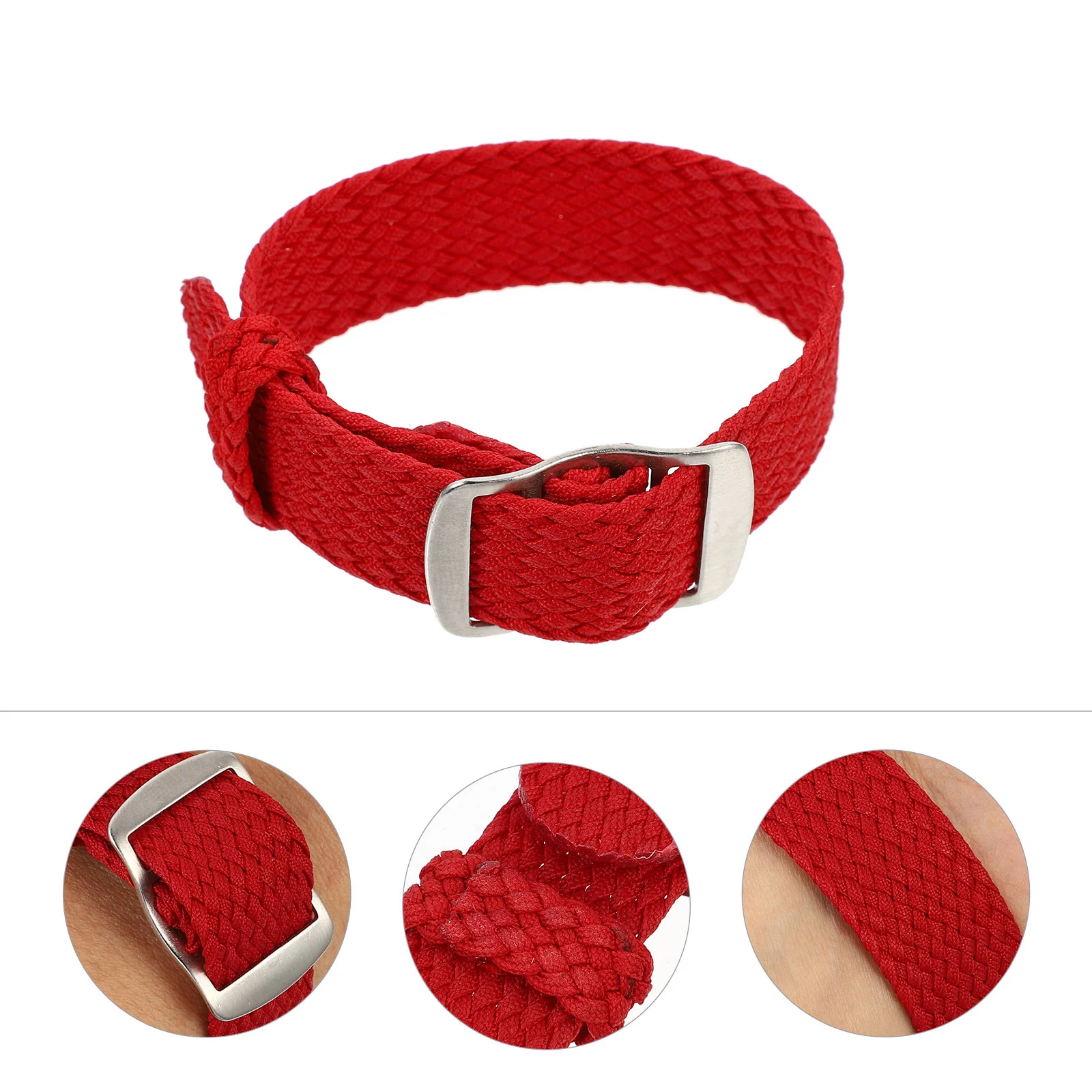

Nylon Watch Strap Comfortable Durable Breathable Replacement Band for Smartwatch Easy Install Stylish Wristband Watch