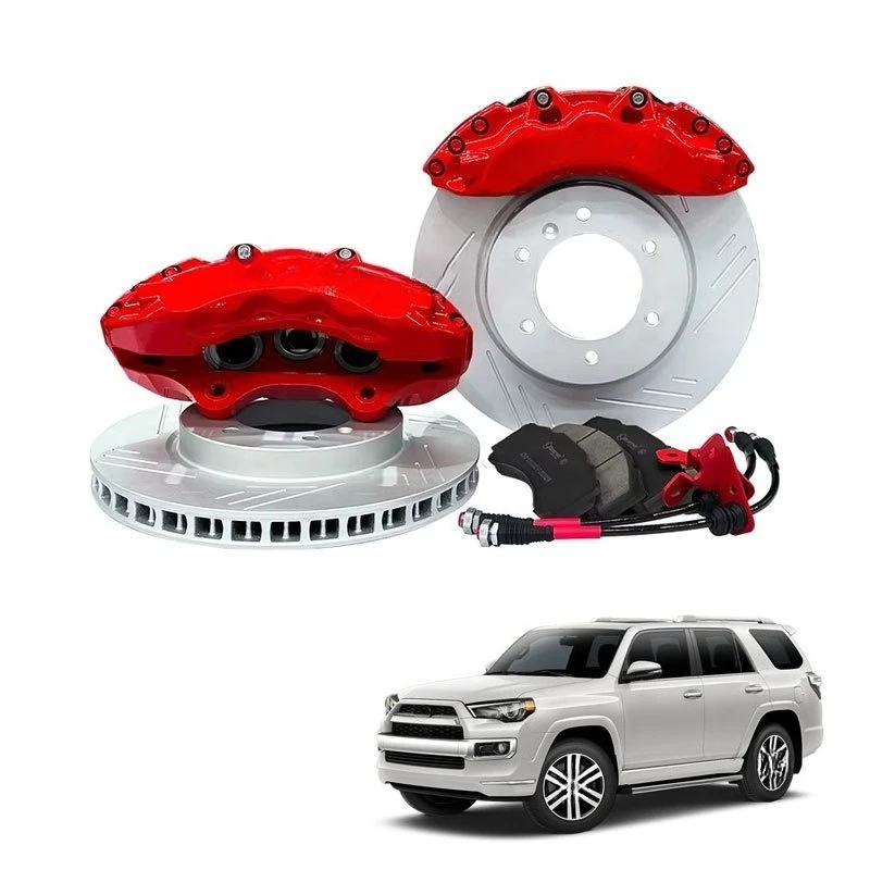 Kit de Caliper de Freno Delantero de Alto Rendimiento de 6 Pistones, Juego de Rotores de Repuesto OEM para Land Cruiser 200 Q3 Accord, Frenos Mejorados