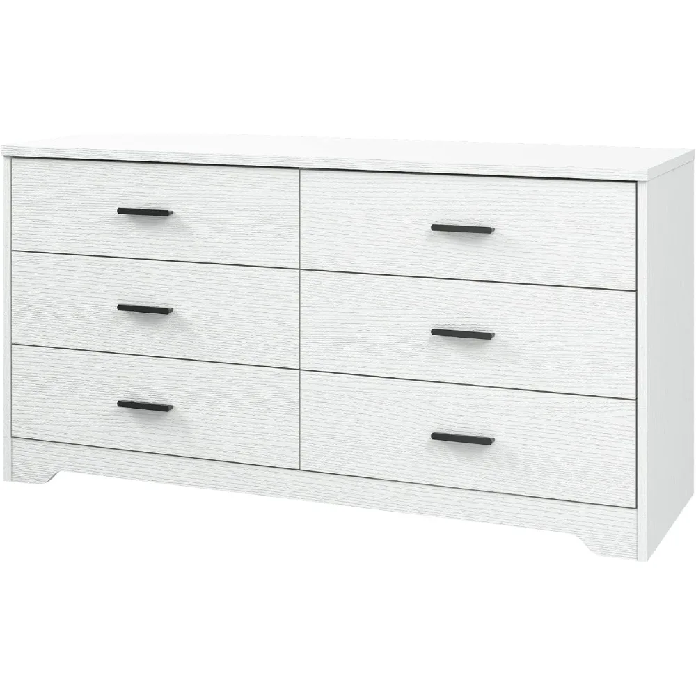 Panana Dresser for Bedroom with 5/6 Drawers, Wooden Chest of Drawers, Storage Organizer Unit Dressers for Bedroom, Living Room,