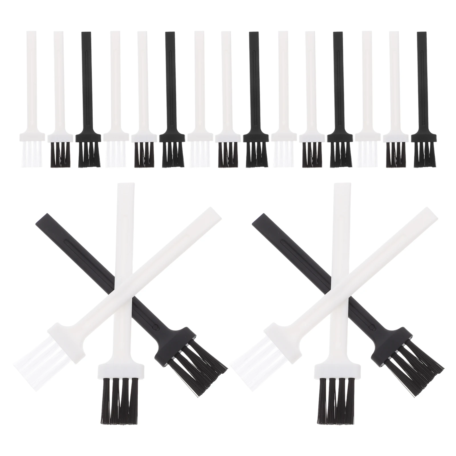 

60 Pcs Cleaning Brush for Keyboard Shaver Car Dashboard Coffee Grinder Anti Static Dust Removal Tool Mini Computer Beard Residue
