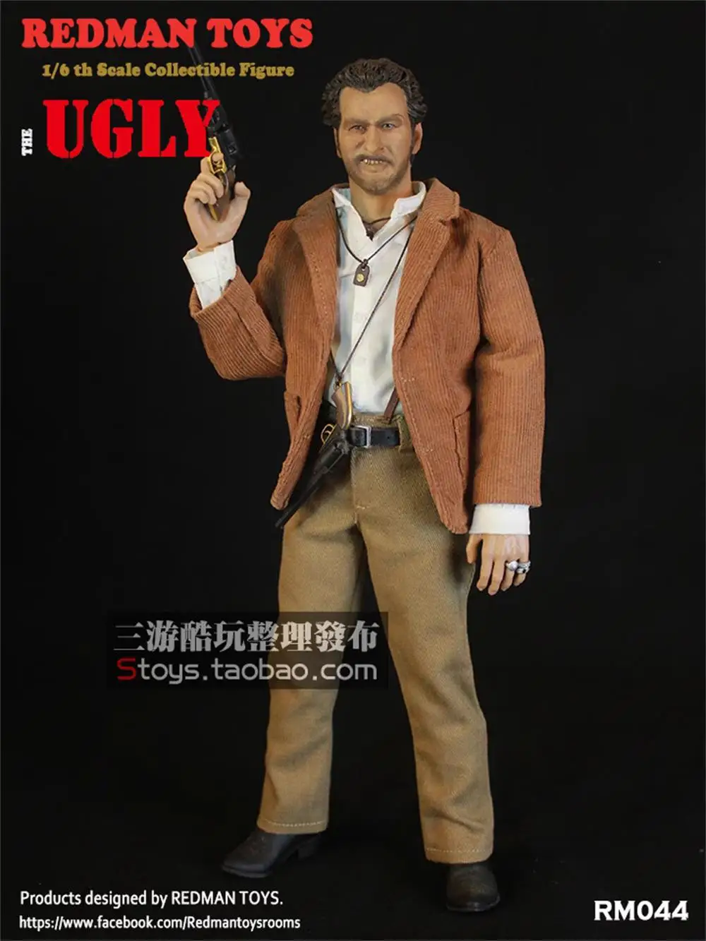 1/6 REDMAN Toys RM044 The Ugly Version The West Cowboy  Treasure Full Set Moveable Action Figure Gift For Fans Collect