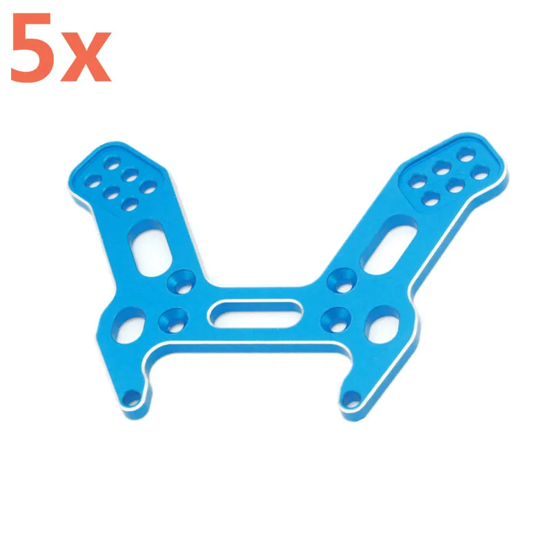 Wholesale 5Pcs HSP Upgrade Parts 860005(760005) 60007F Alum Front Shock Tower For RC 1/8 Off Road Monster Truck CNC 94762 Baja