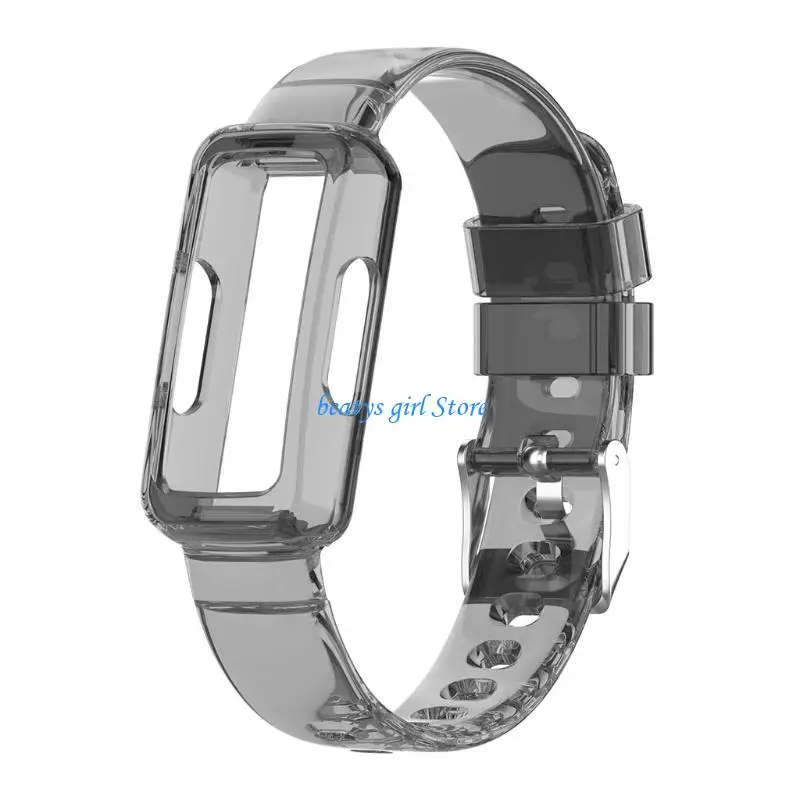 

C7AB Strap Silica Wristand Bracelet Loop Band for Fitbit-Ace 3/Inspire for HR for Sma