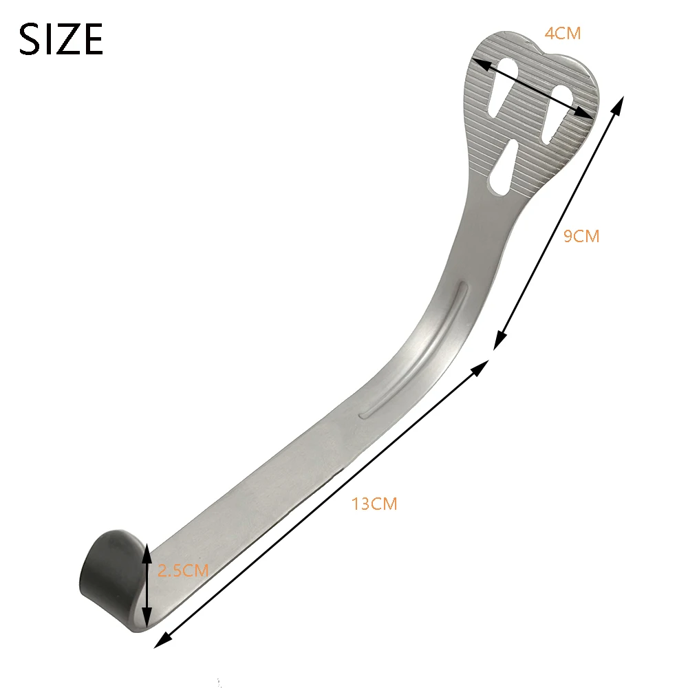 Stomatologiczny zwijacz izolacji językowej ze stali nierdzewnej Zwijacz do ust Zwijacze dentystyczne knebel do ust Otwieracz do ust Szerszy zwijacz
