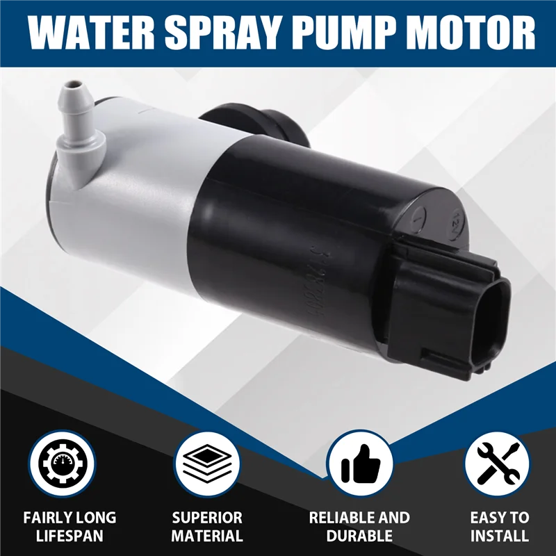 

Lasting 31283805 Car Headlight Washer Water Spray Pump Motor For Volvo C30 C50 V70 XC70 Ford C-Max Focus Galaxy 2004-2015