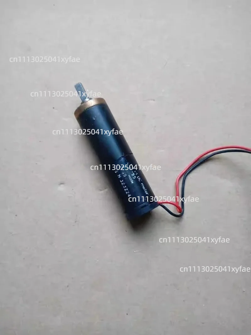 中古中空カップdcギアモーター12v-235rpm高トルクモーター（ミニステアリングギア用）