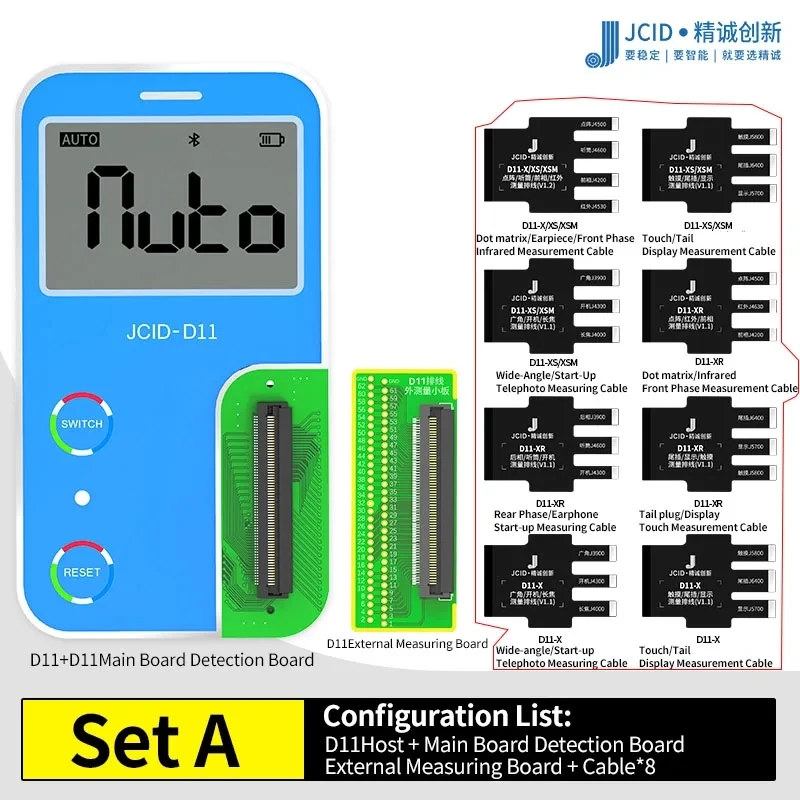 JCID-D11 Digital Detector D11-11 Test Cable for Measuring PCB Board Data Short Circuit Repair with JC Online Maintenance Diagram