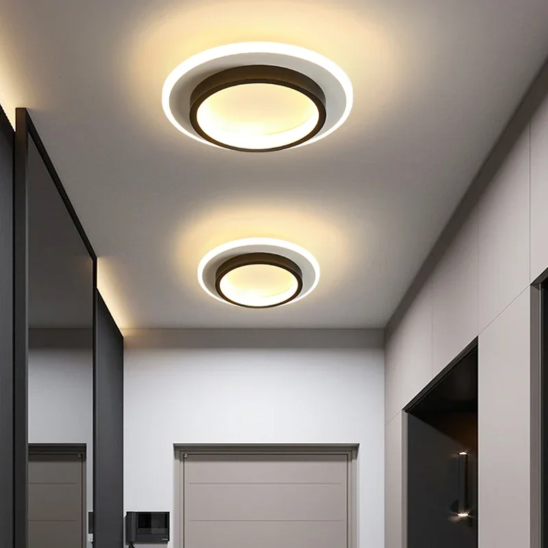 Changeable Round Square Ceiling Lighting Fixture with Tricolor LED for Surface Mounted Home House Lighting