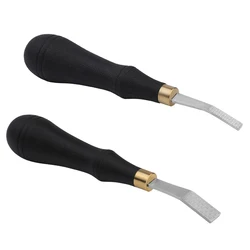 MIUSIE 1PC Silicone Handle Rough File Leather Tool DIY Leather Surface Edge Treatment Polished Rough Sun Grain ,3/5mm