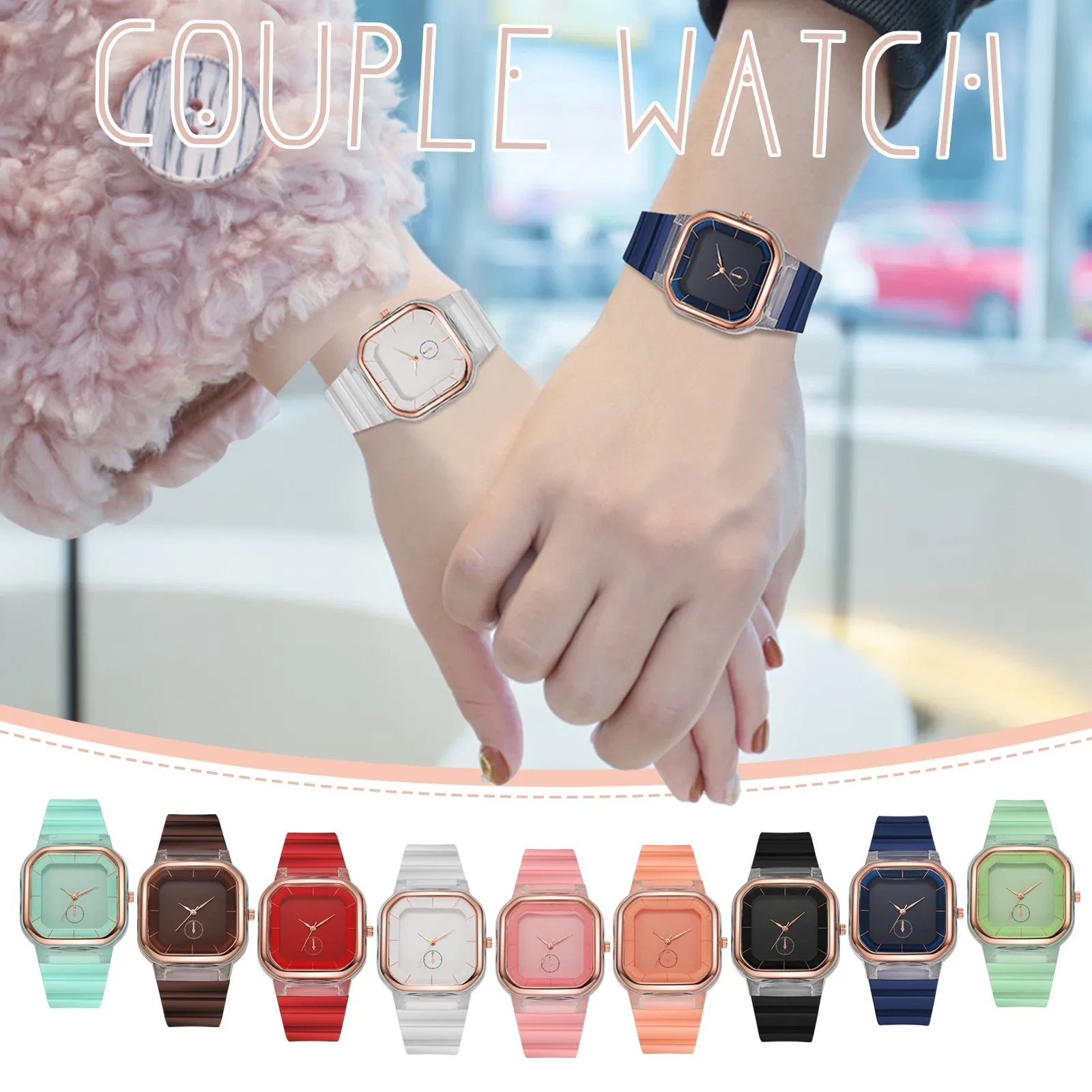 New Women Watch Fashion Silicone Strap Quartz Watch Student Sports Wristwatch Relojes Para Mujer Dropshipping Clock