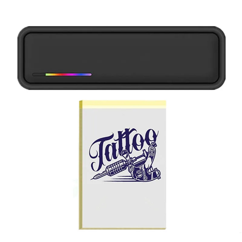 

Портативный принтер для тату-трафаретов формата А4, беспроводной Bluetooth-принтер для документов и домашней работы, термопринтер А4, совместимый со смартфонами и ПК