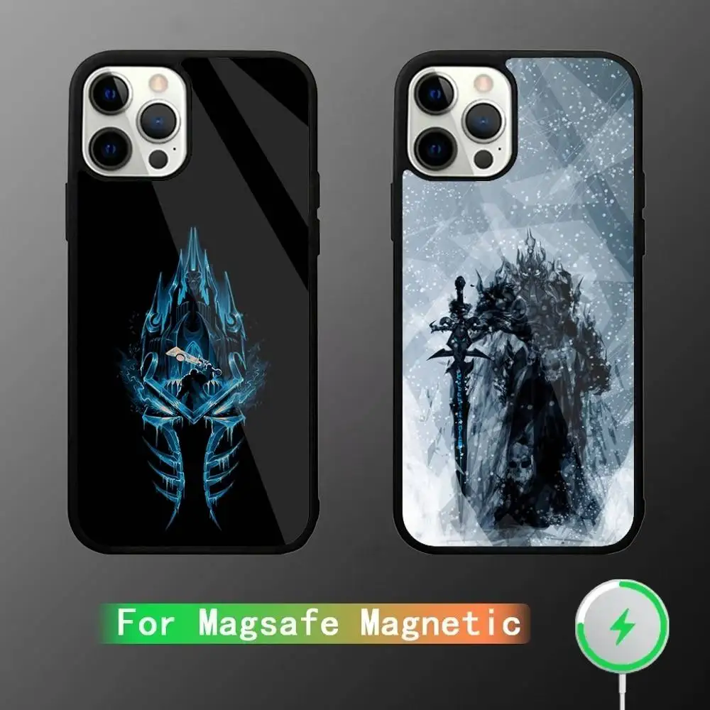 

The World of W-Warcraft Phone Case For iPhone 16,15,14,13,12,11,Pro,Max,Plus,Mini,SE New Magsafe Magnetic Wireless Charging