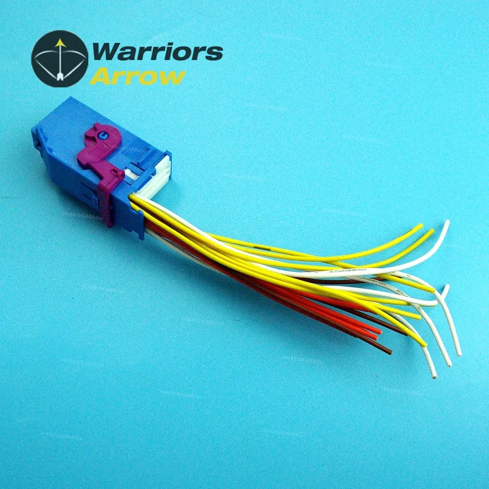 32 pin Wire Harness Plug Adapter Socket Connector Blue 1J0972977 1J0972977D For Audi  A4 A6 Q5 For VW Bora Jetta Passat