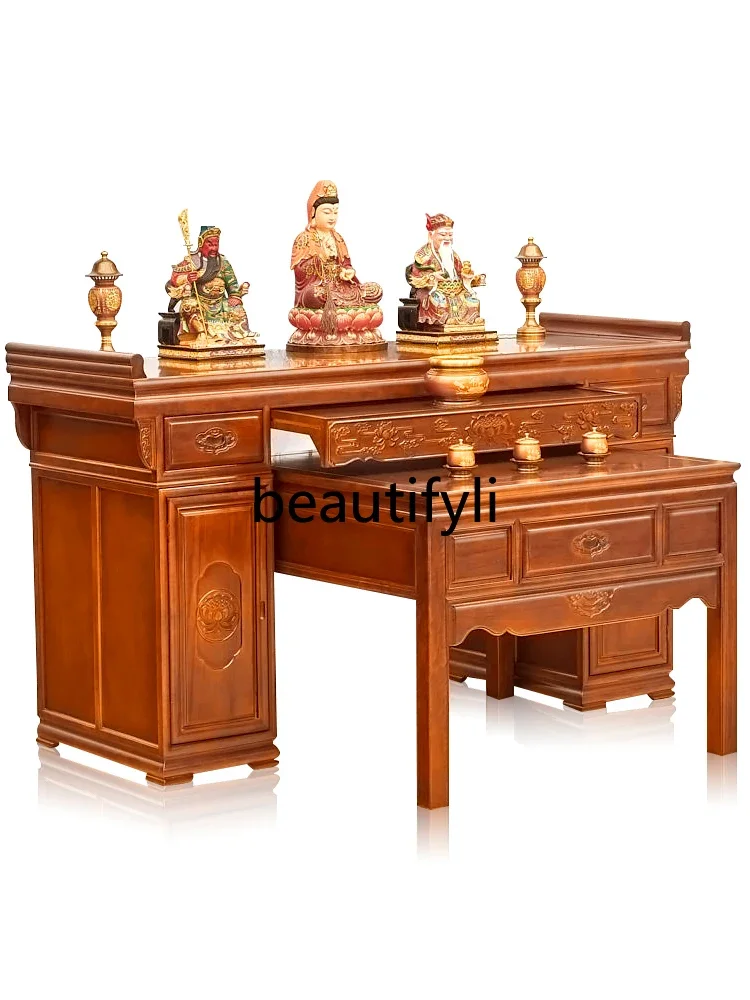 

New Chinese-style table for living room household table incense table