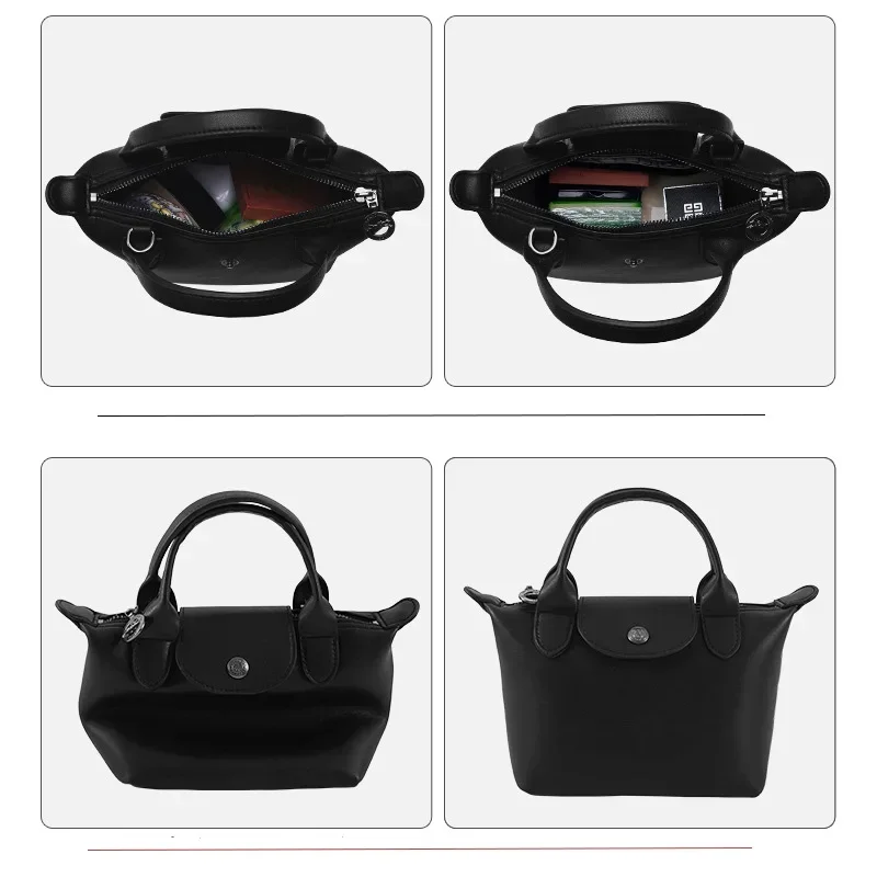 Black Bag Organizer For Longchamp Energy Bag Purse Organizer Insert Layered Liner Energy Ultra-light Felt Storage Bags