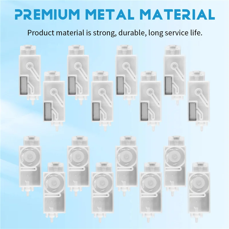 Superior-16PCS Inkt Demper Voor Mimaki Jv33 Jv5 Cjv30 Roland Mutoh Galaxy Menselijk Wit-Kleur Dx5 Printkop dumper Filter